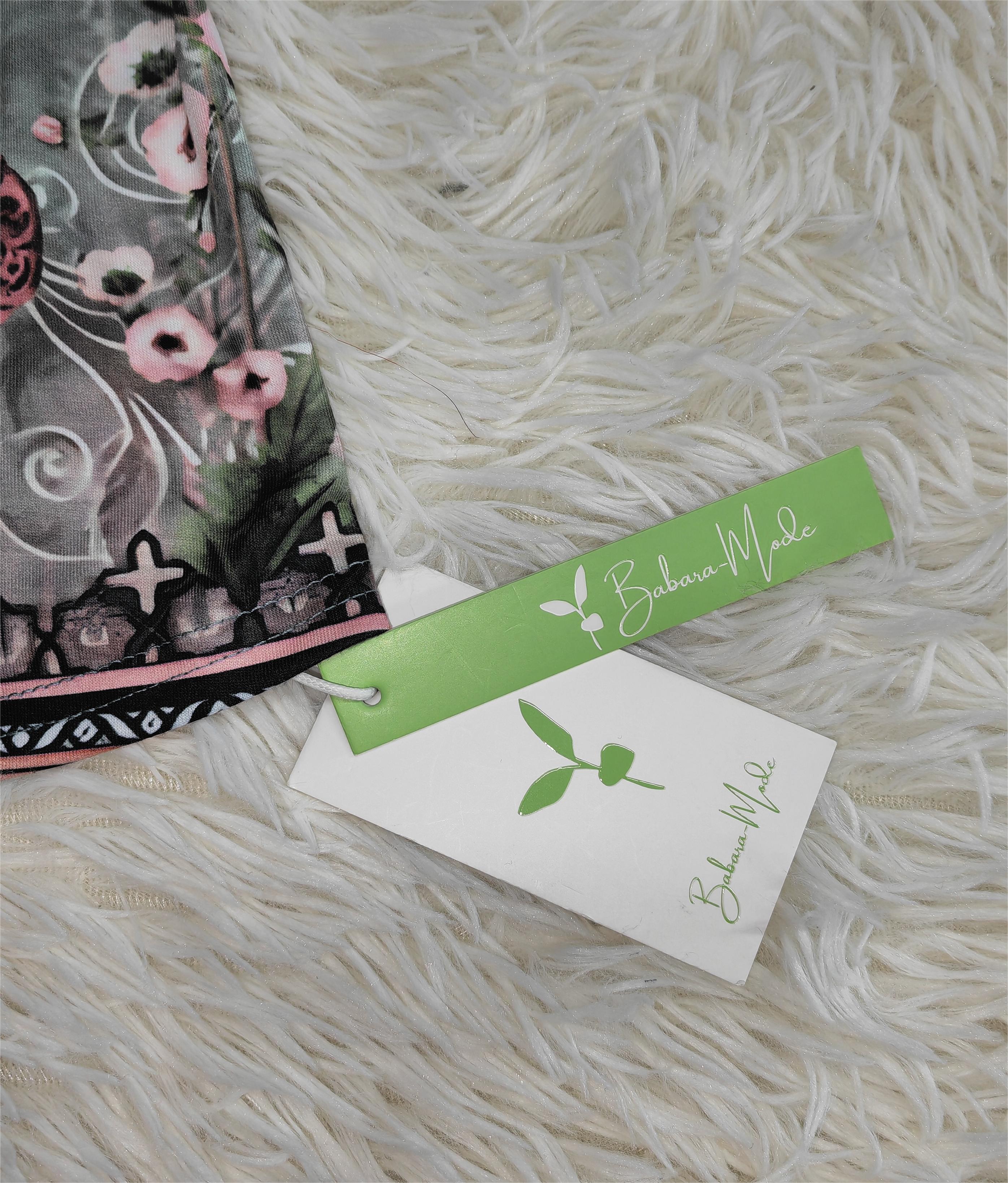 Ärmelloses Tank-Top mit Aquarellblumen-Muster