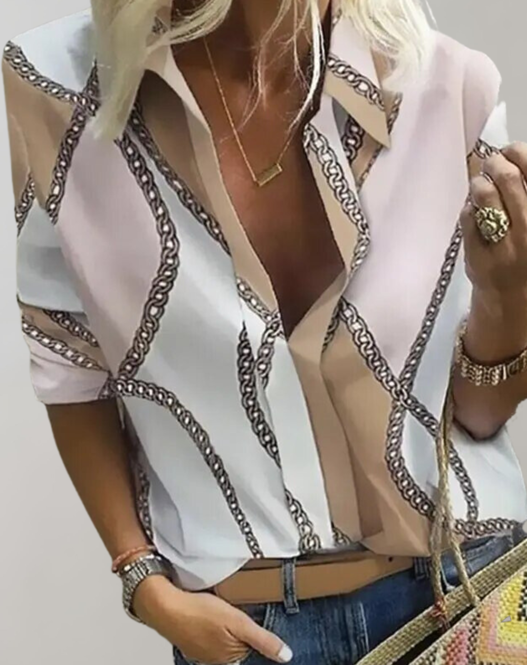 Ärmellose Damenbluse