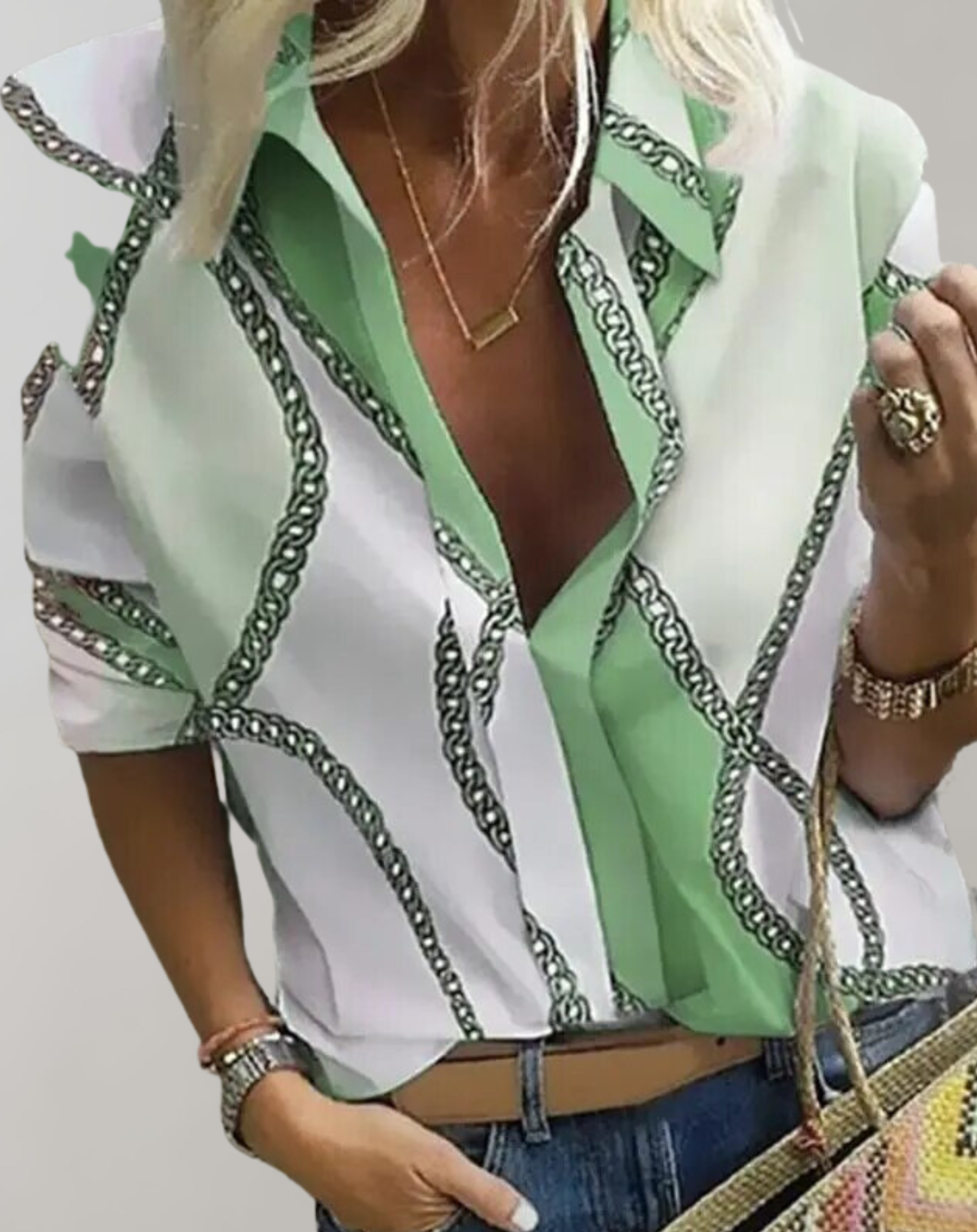 Ärmellose Damenbluse