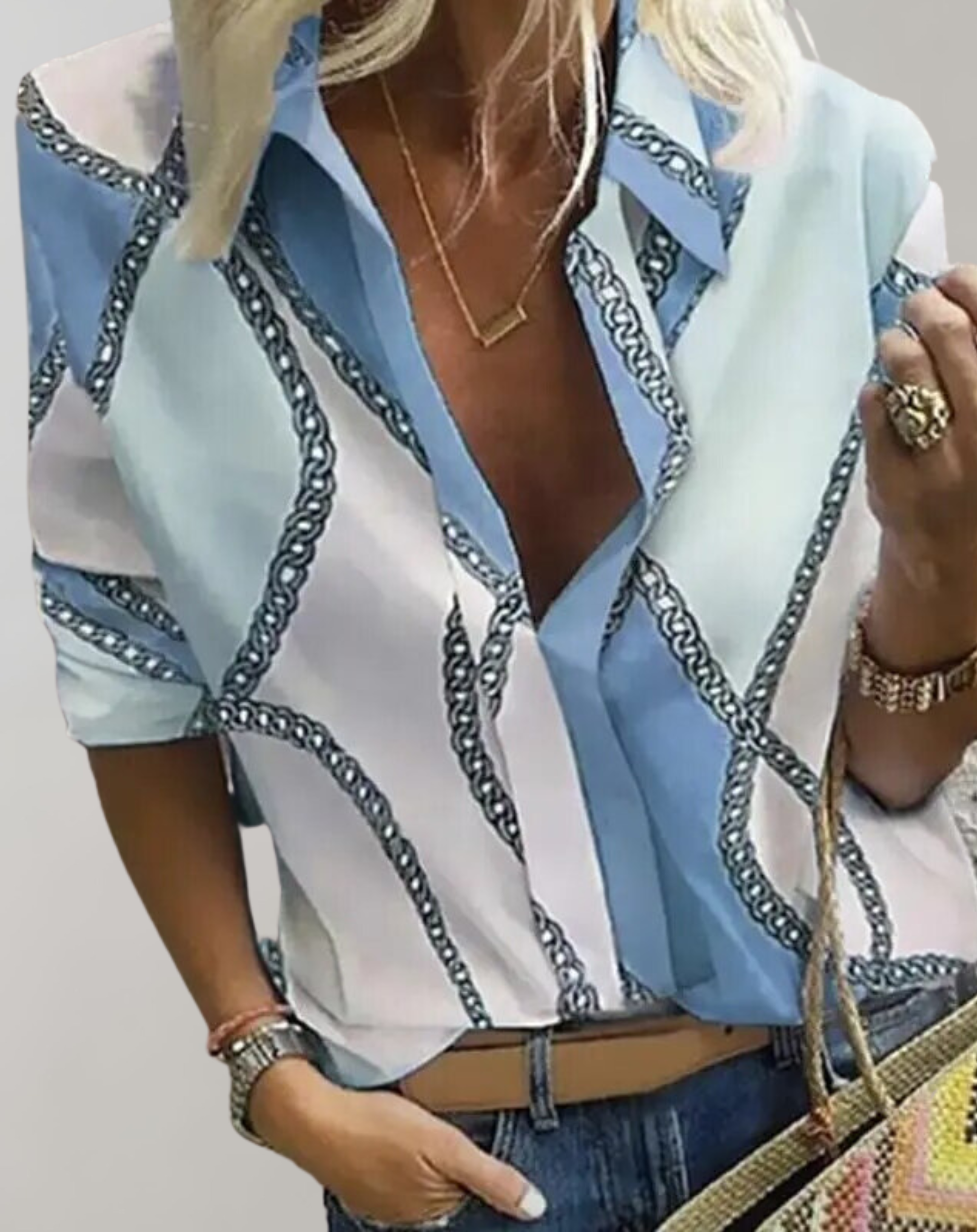 Ärmellose Damenbluse