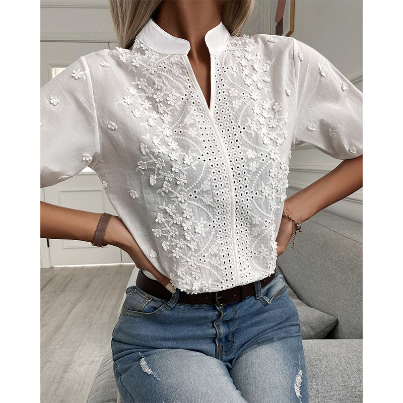Heidi-Mode | Elegante Weiße Bluse