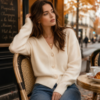 V-Ausschnitt Strickjacke | Chloe