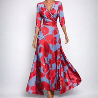 Maxikleid mit Blumenprint | Lara