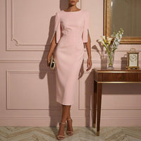 Midikleid mit Schlitz | Isabel