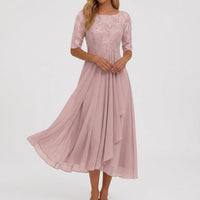 Spitzen Midikleid Damen | Eva