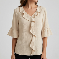 Volant Bluse Damen | Annika